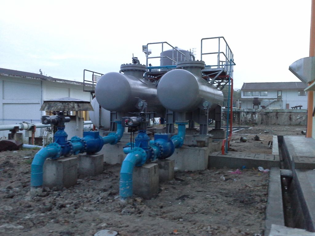 Horizontal Surge Vessel System at Kuala Jelai Pumping Station