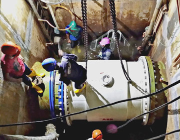 Installation of Flowmeter at PUB Kota Tinggi Plant